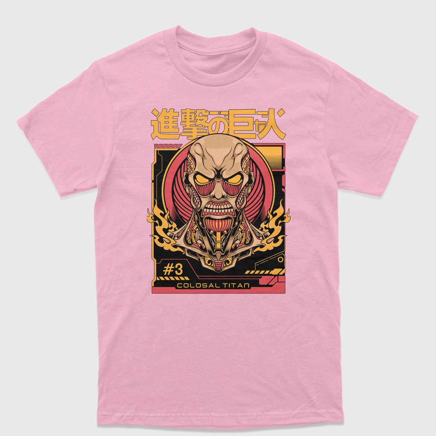 Camiseta Attack On Titan Colosal Titan