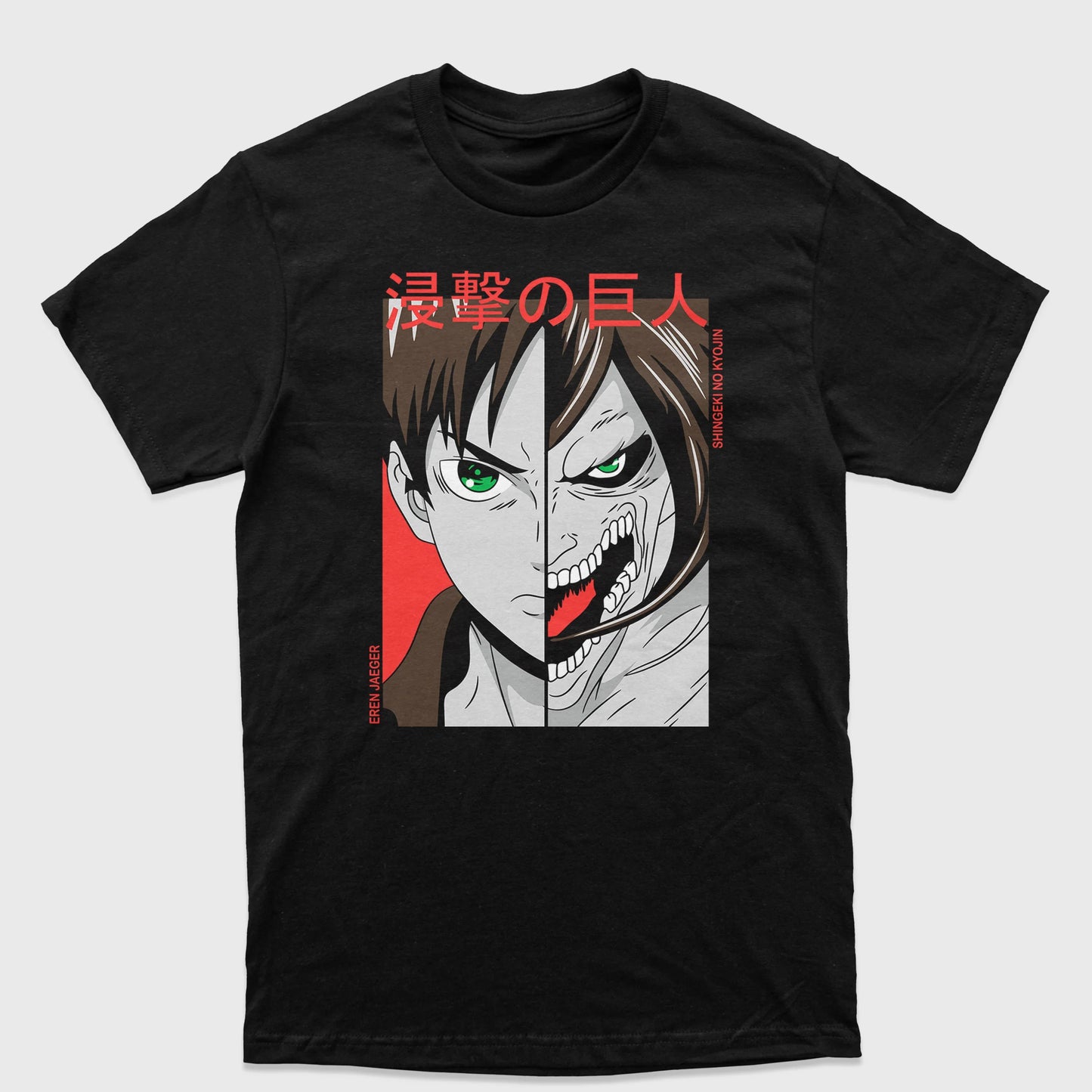 Camiseta Attack On Titan Eren
