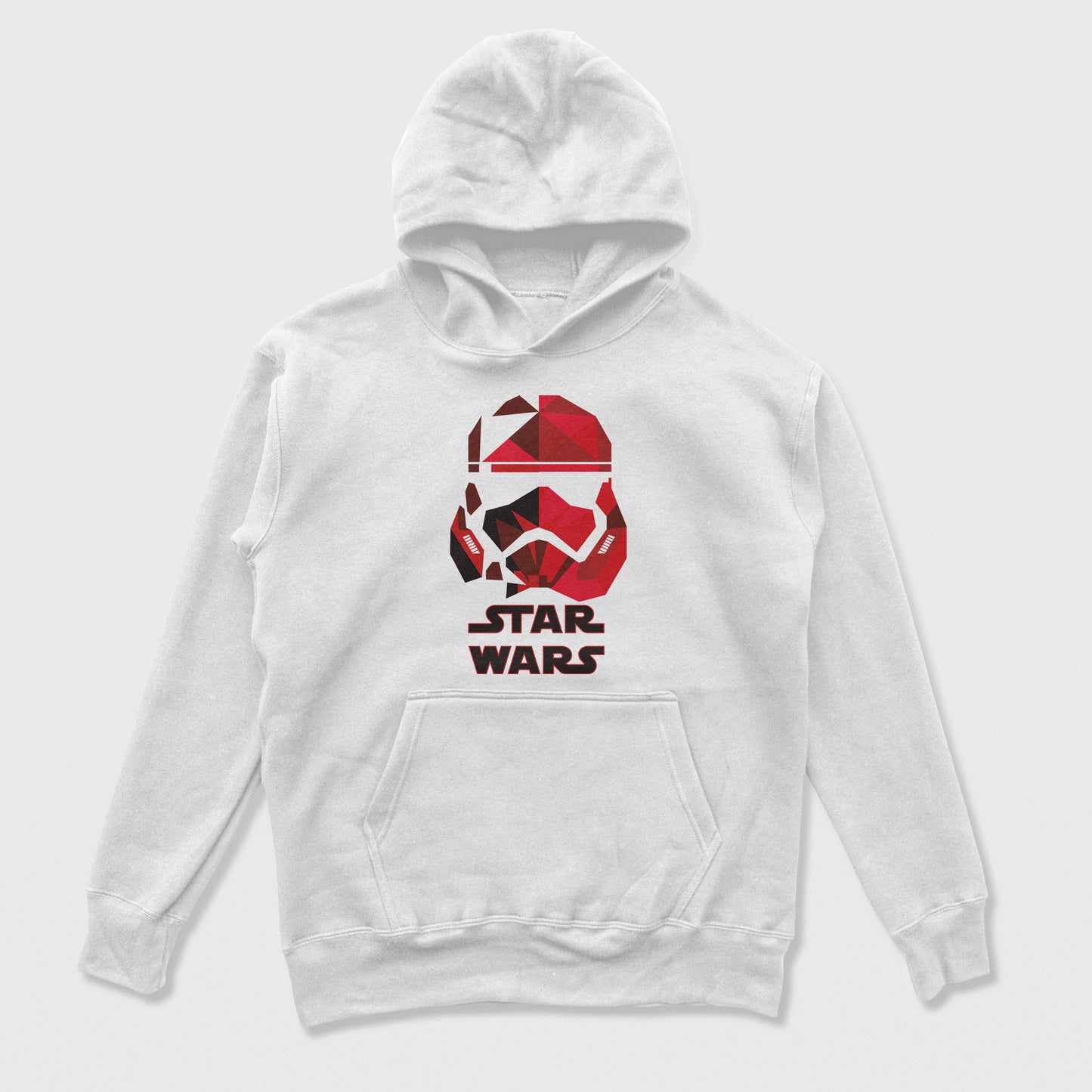 Moletom Canguru Stormtrooper Star Wars Branco