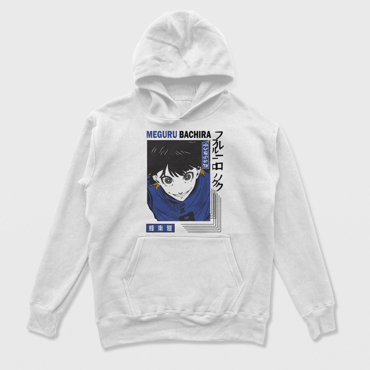 Moletom Canguru Bachira Blue Lock Monster
