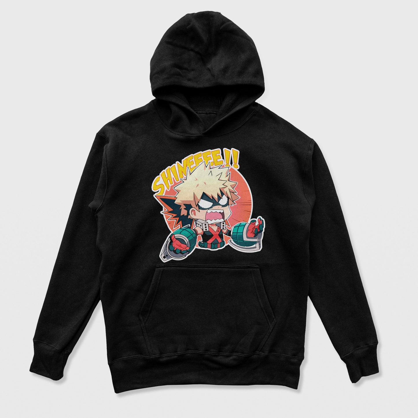 Moletom Canguru Boku No Hero Katsuki Bakugo Chibi