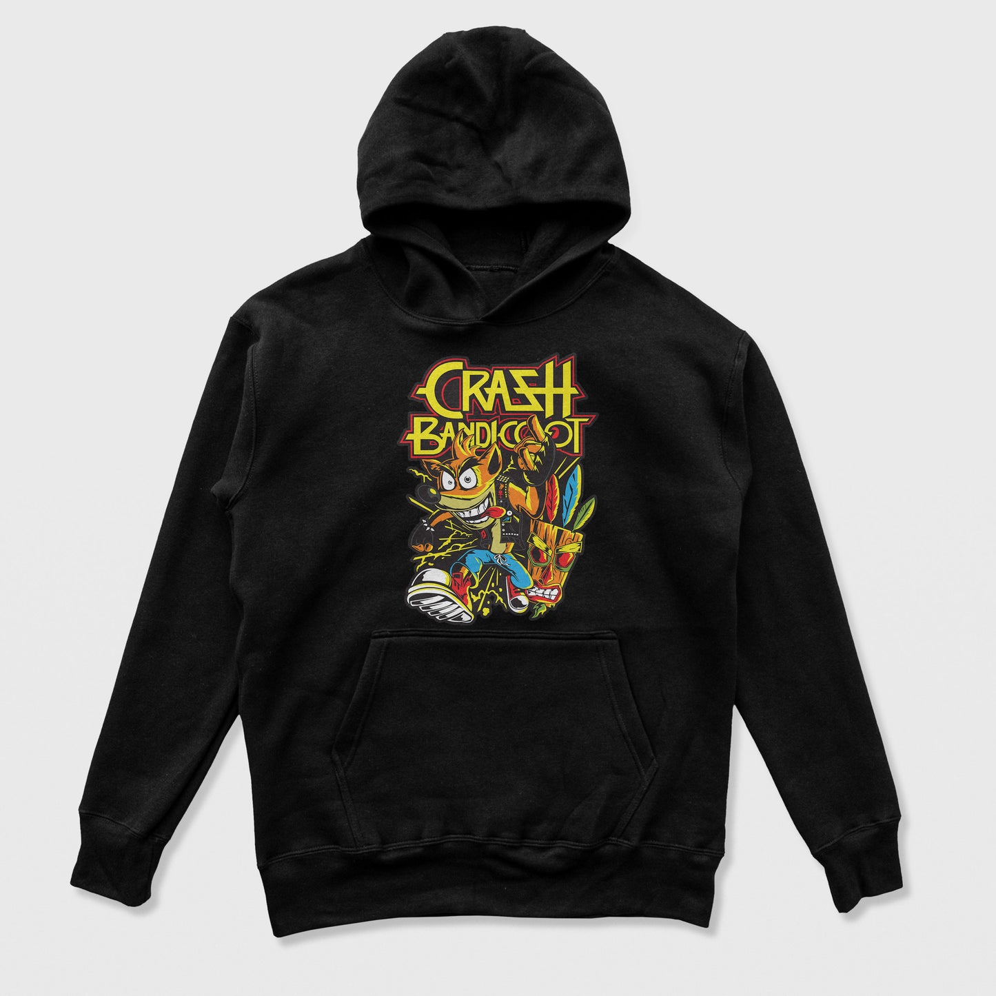 Moletom Canguru Crash Bandicoot Punk