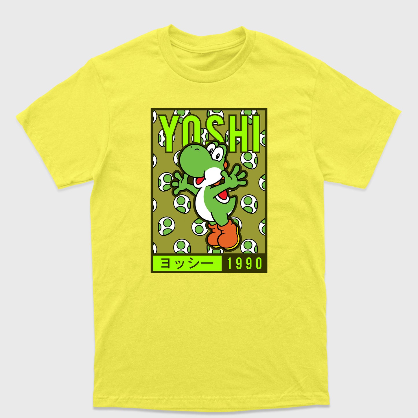 Camiseta Básica Yoshi Mario World