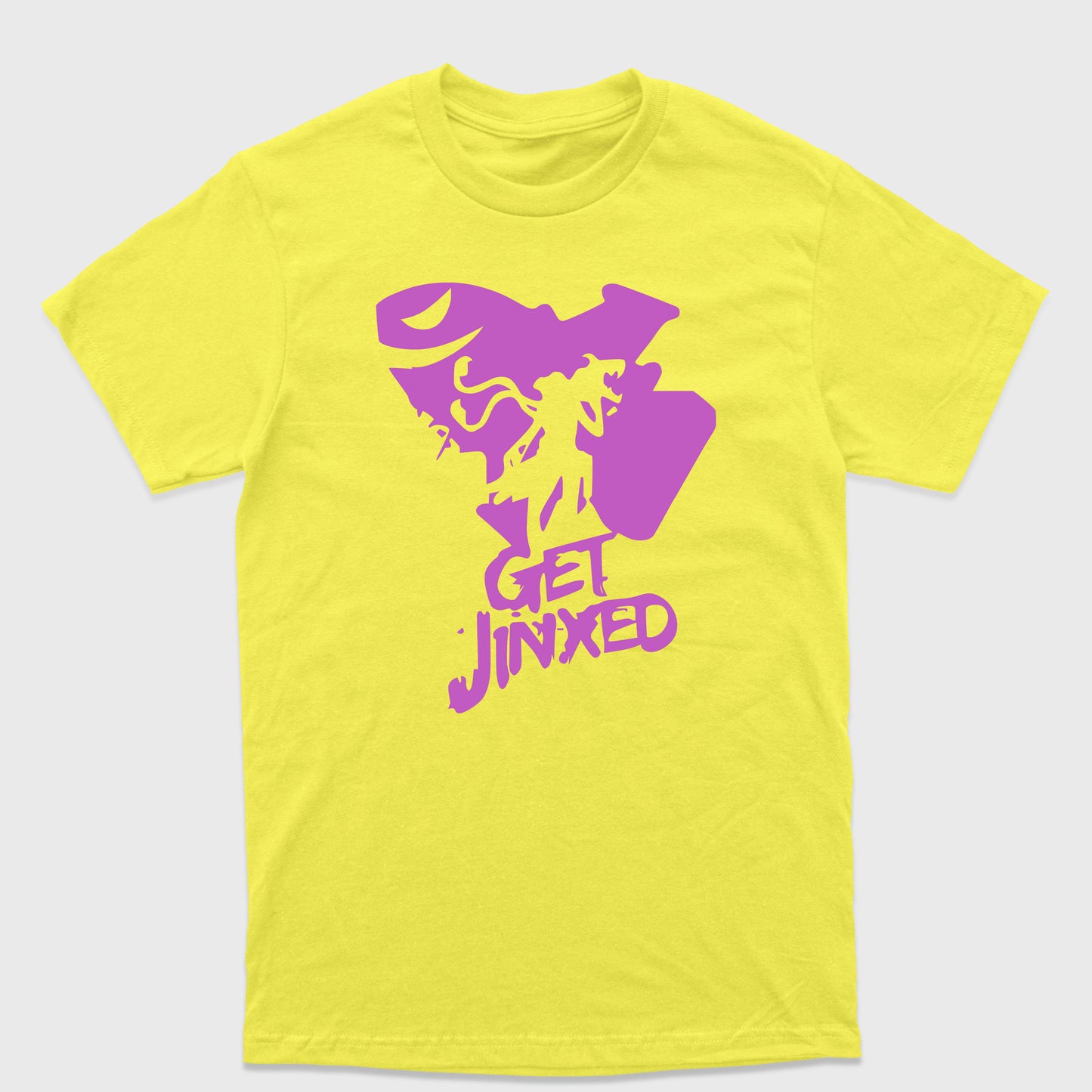 Camiseta Básica Get Jinxed Jinx League of Legends