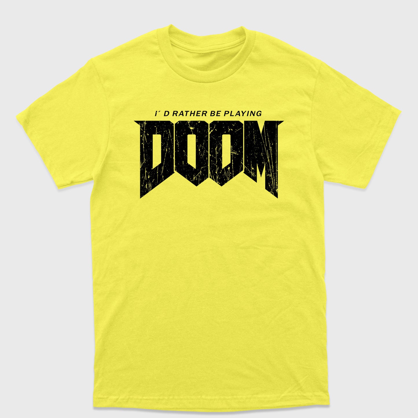 Camiseta Básica Playing Doom