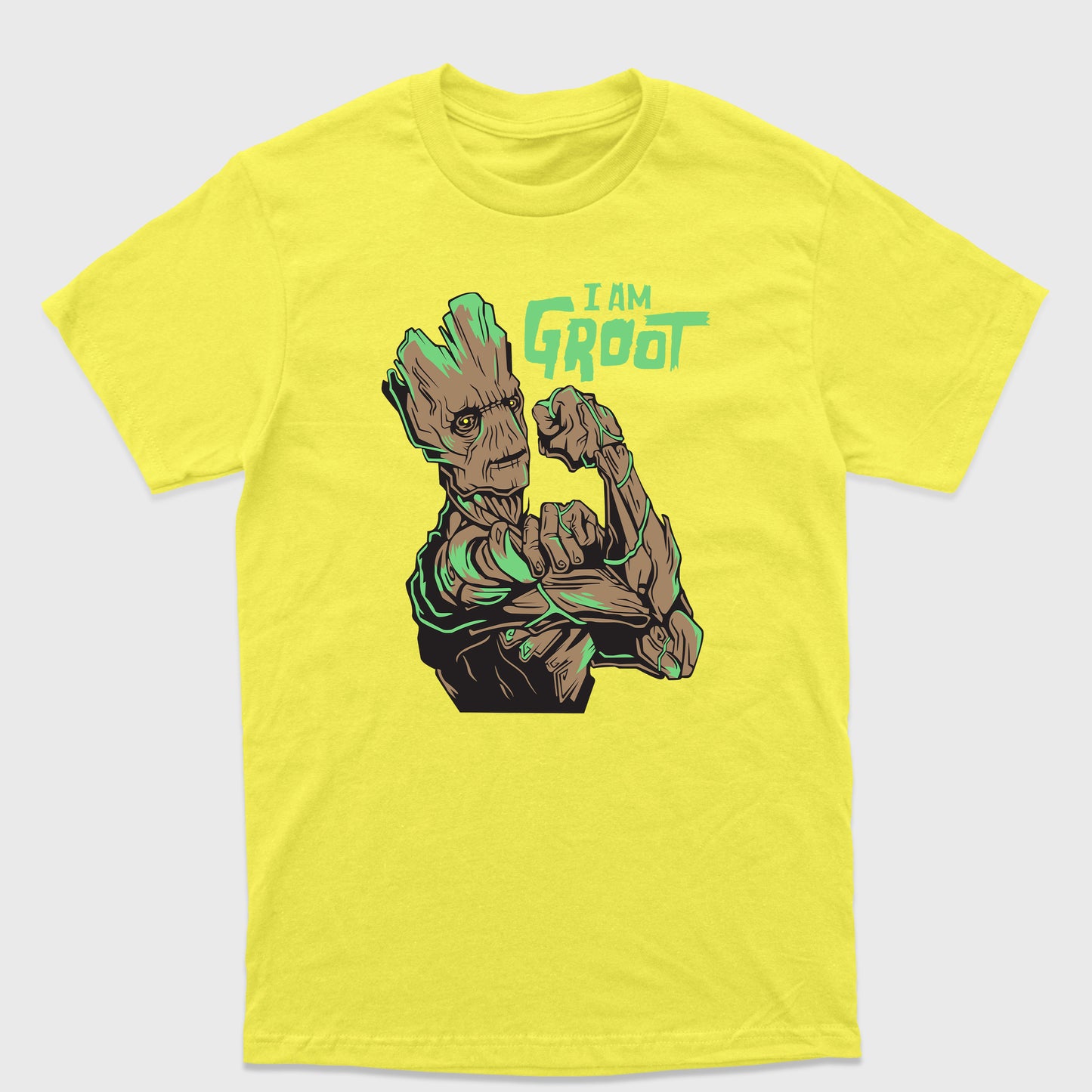 Camiseta Básica I'm Groot Guardiões da Galáxia
