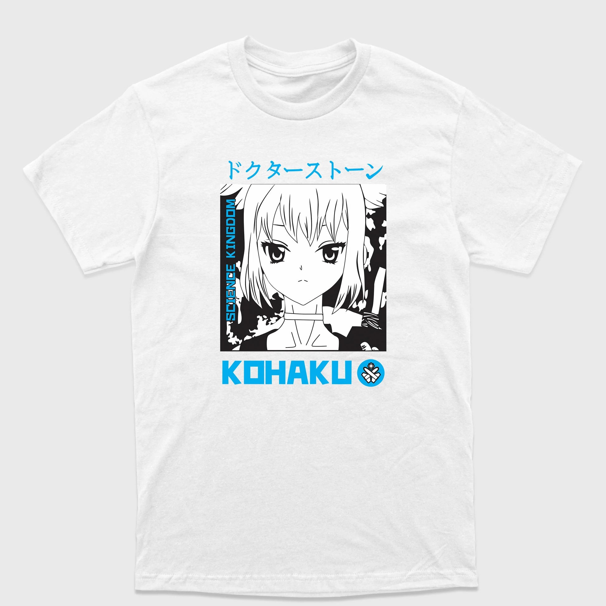 Camiseta Básica Kohaku Dr. Stone Branco