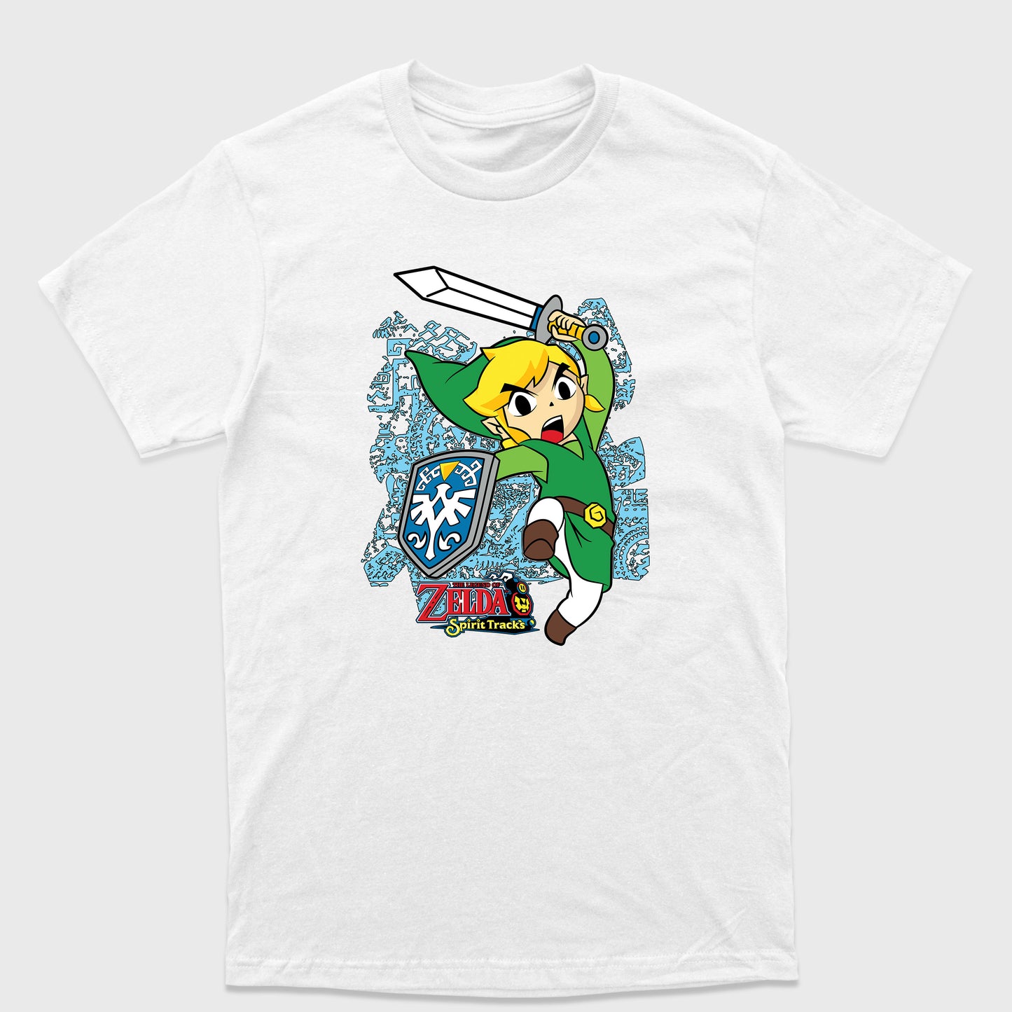 Camiseta Básica Zelda Spirit Track