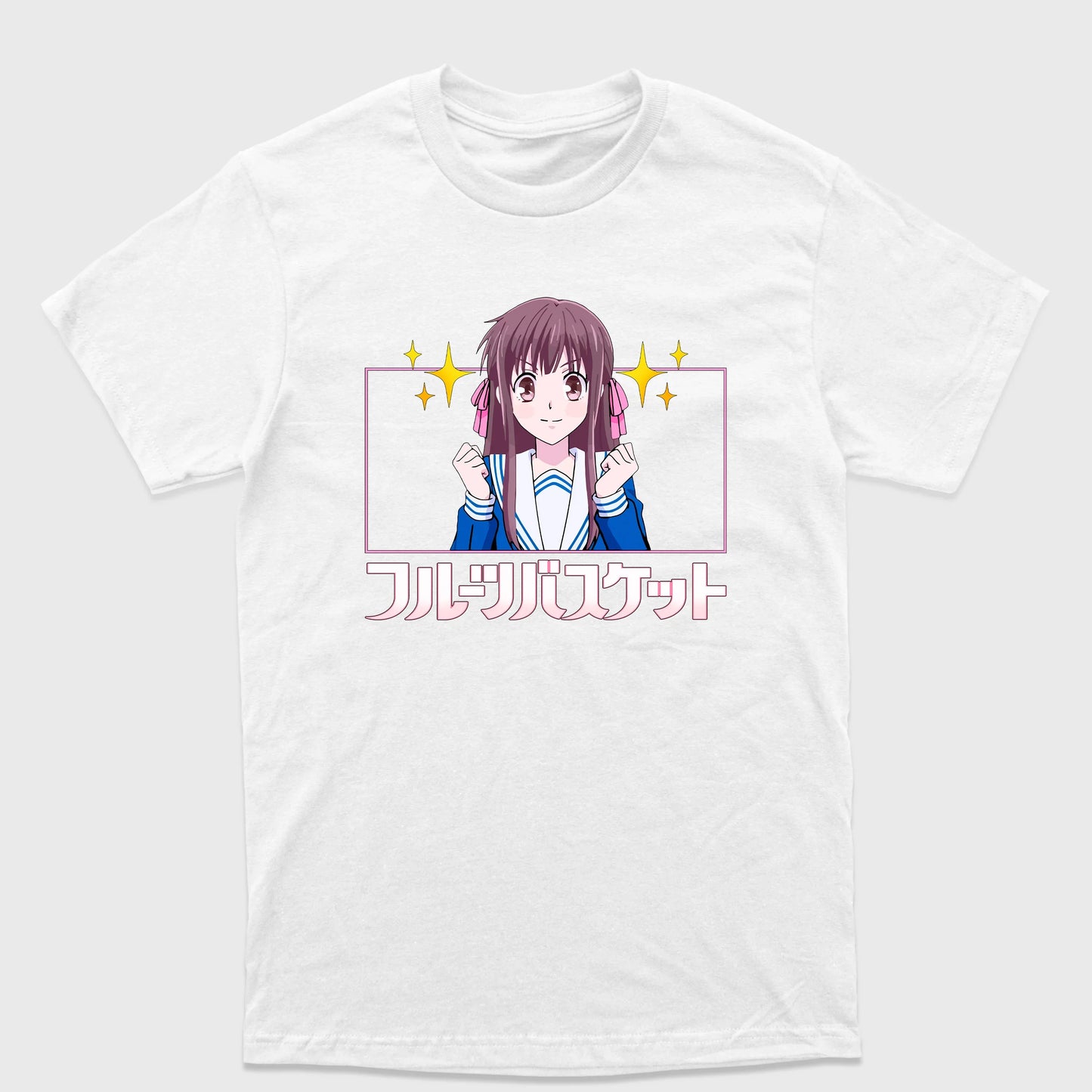 Camiseta Básica Fruits Basket Tohru Honda