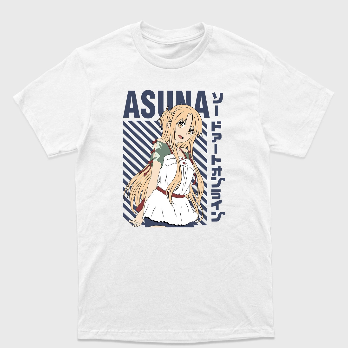 Camiseta Básica Asuna Sword Art Online Branco