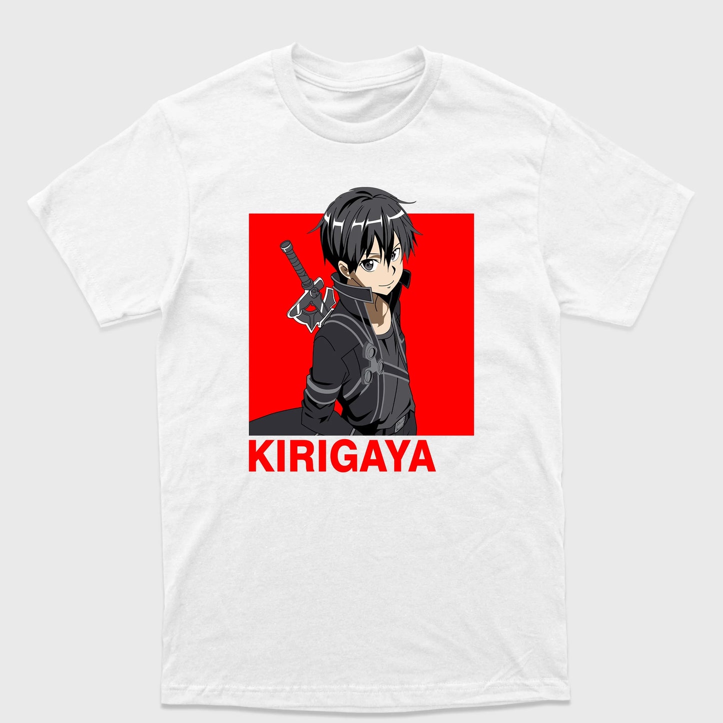 Camiseta Básica Kirigaya Kazuto Sword Art Online