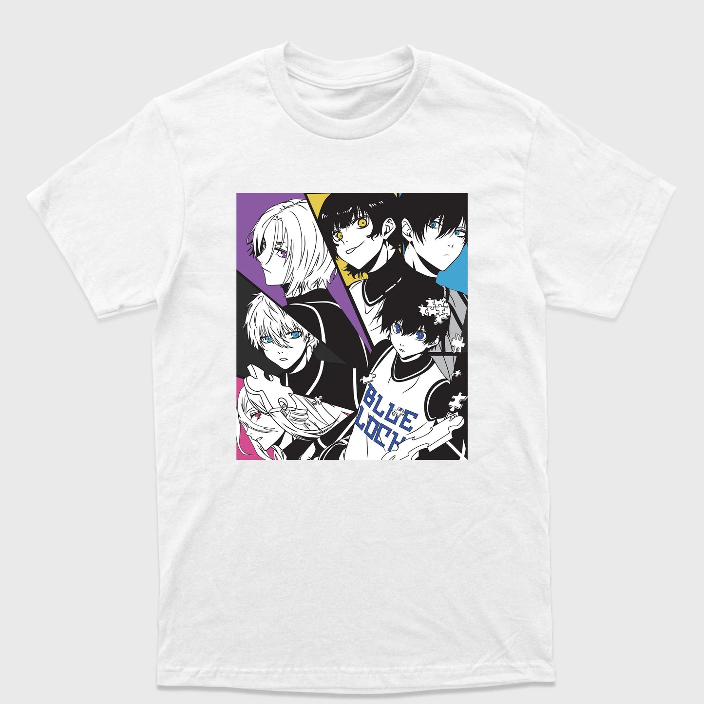 Camiseta Básica Blue Lock Monsters
