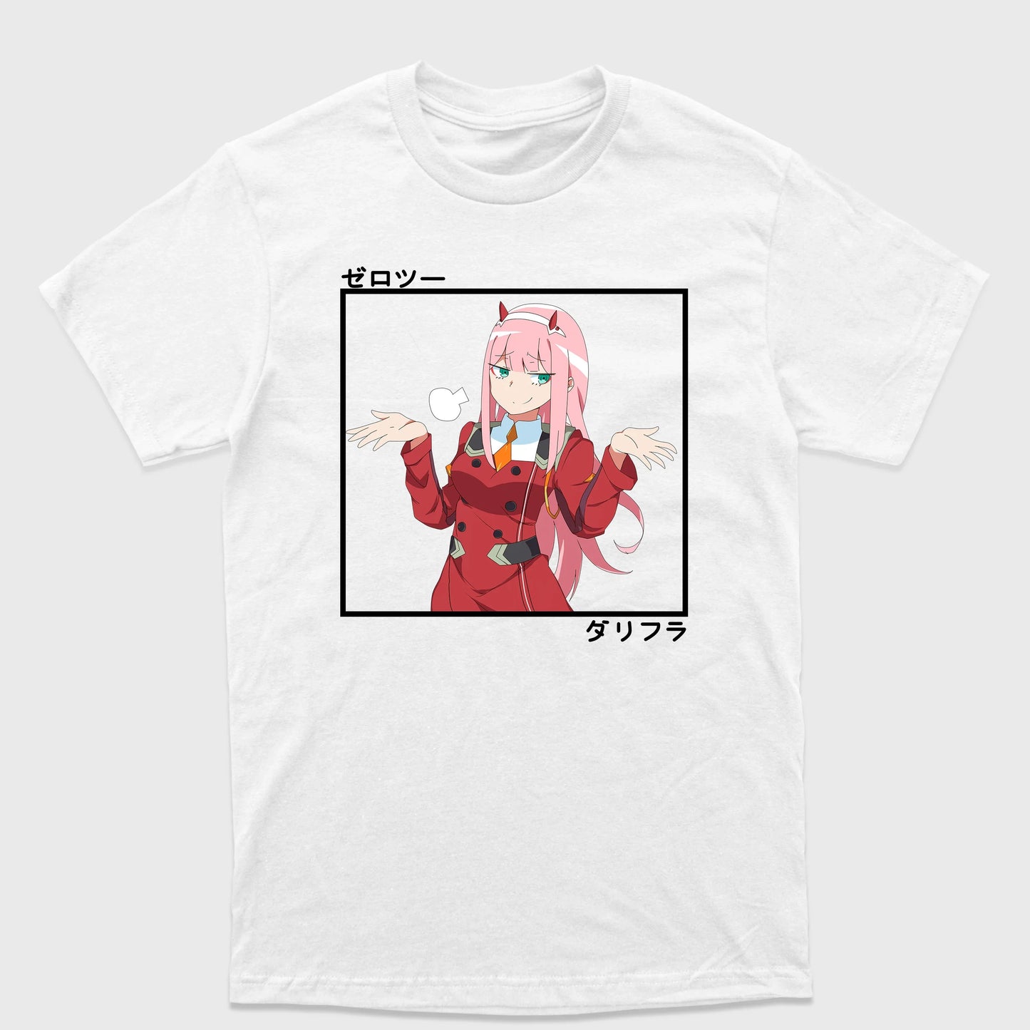 Camiseta Básica Zero Two Darling No Franxx