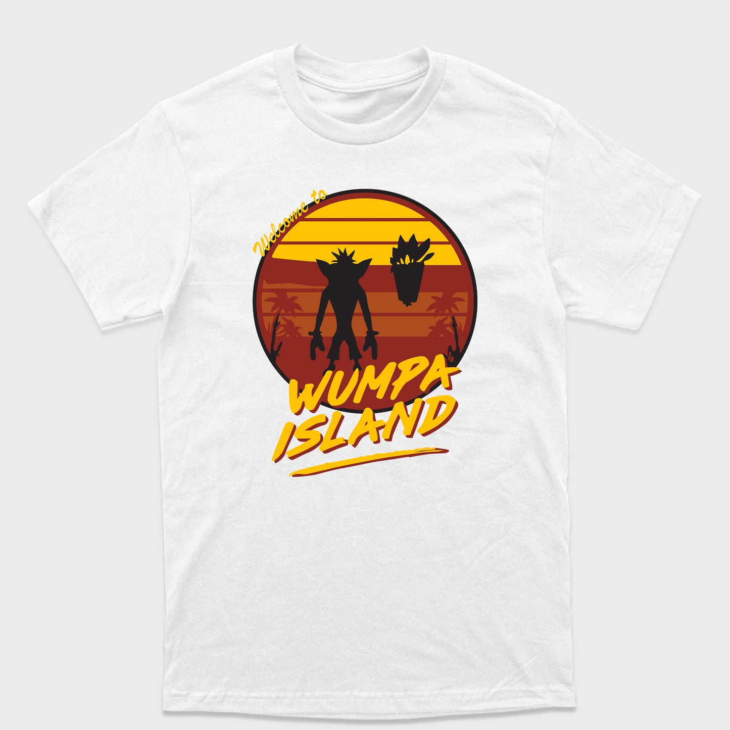 Camiseta Básica Crash Wumpa Island