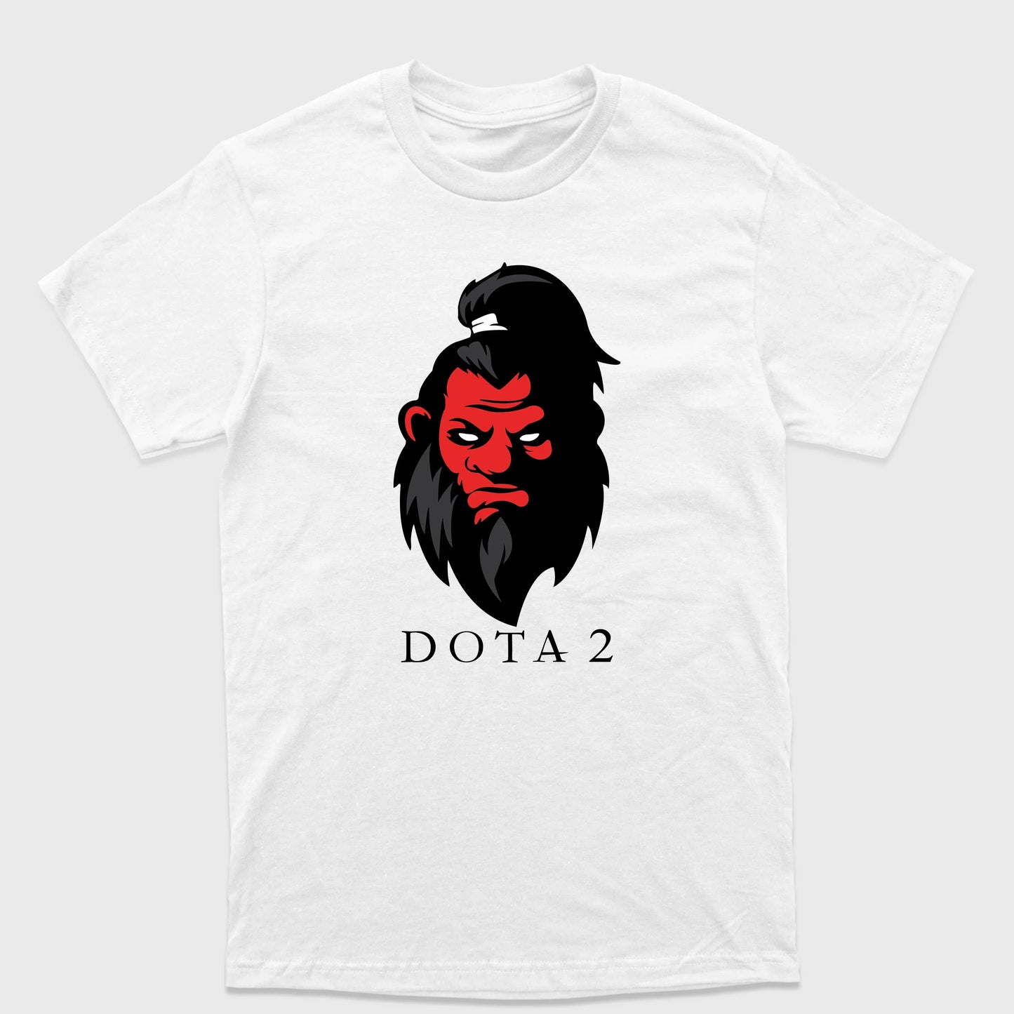Camiseta Básica Dota 2 Axe-branco