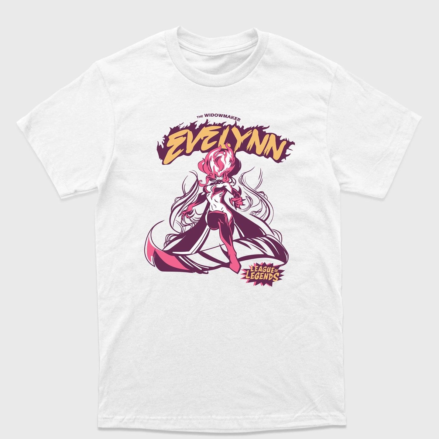 Camiseta Básica Evelynn League of Legends