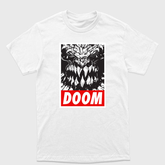 Camiseta Básica Teeth Monster Doom