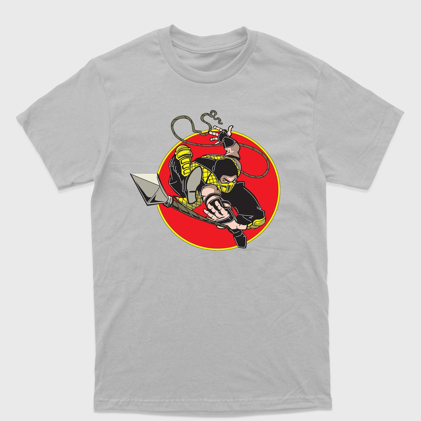 Camiseta Básica Scorpion Mortal Kombat