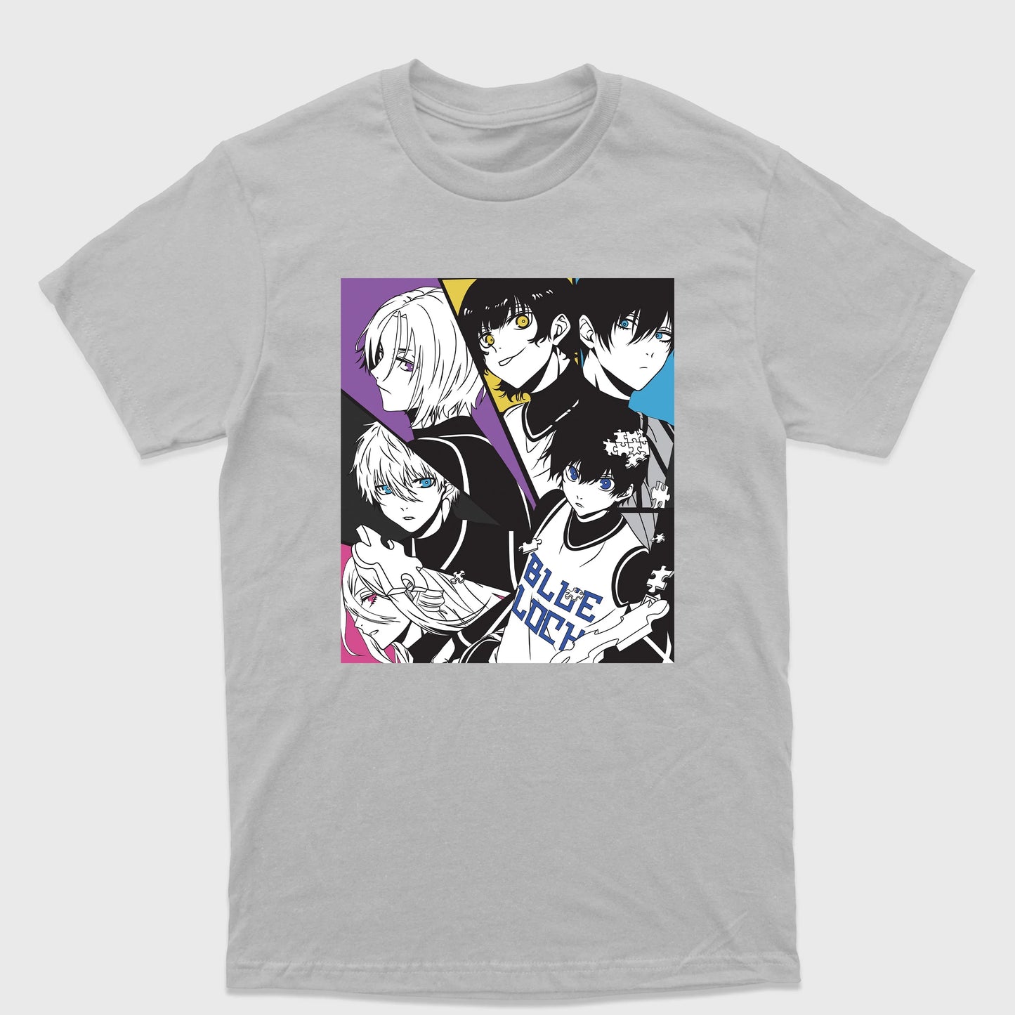 Camiseta Básica Blue Lock Monsters