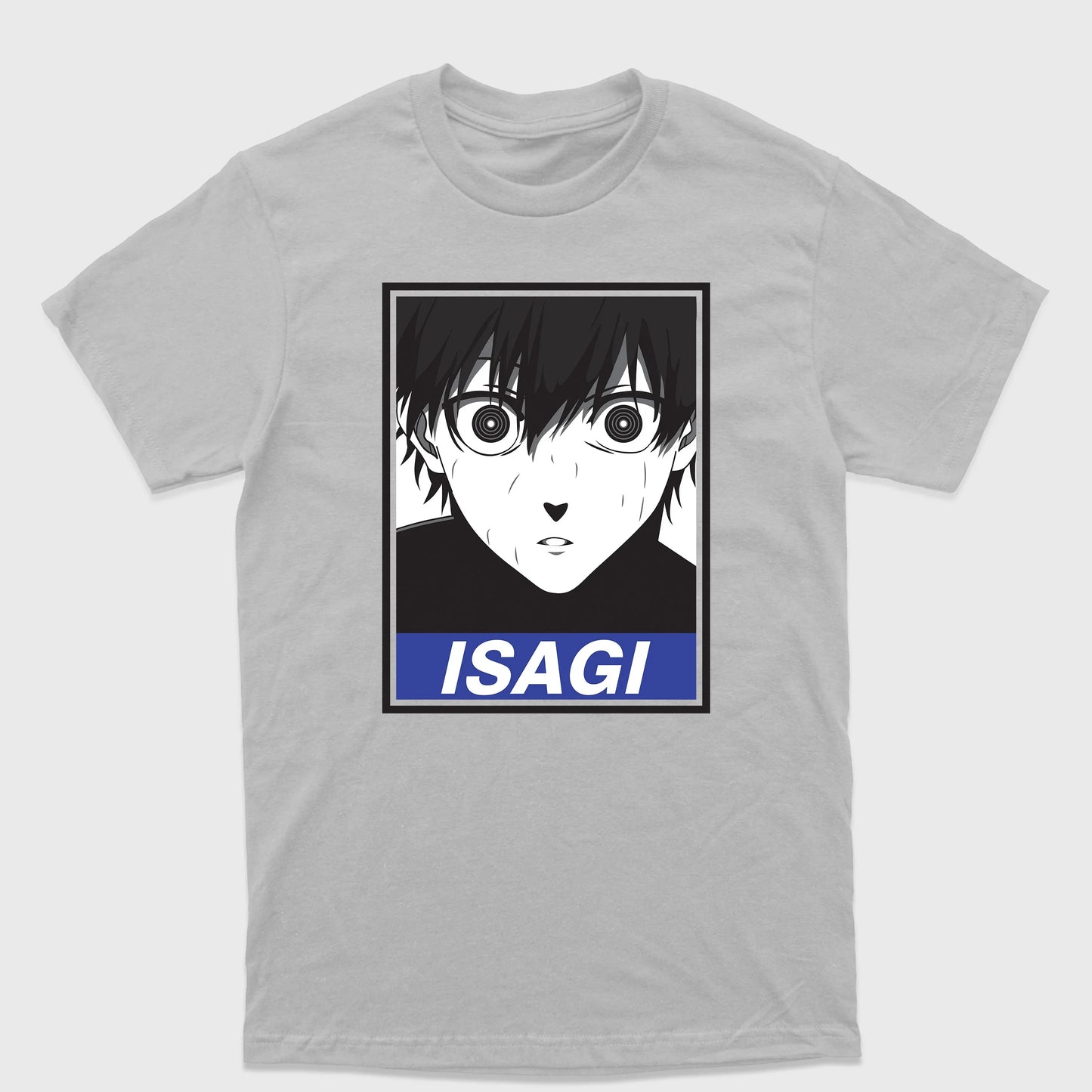 Camiseta Básica Retrato Isagi Blue Lock