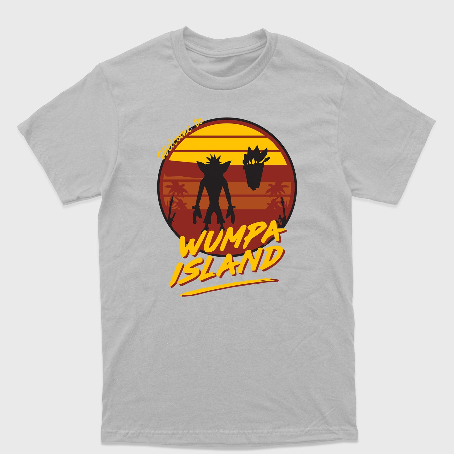 Camiseta Básica Crash Wumpa Island