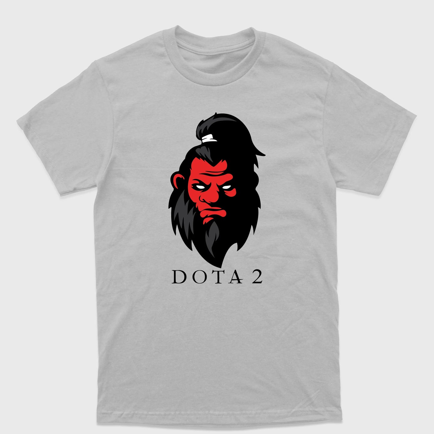 Camiseta Básica Dota 2 Axe-cinza