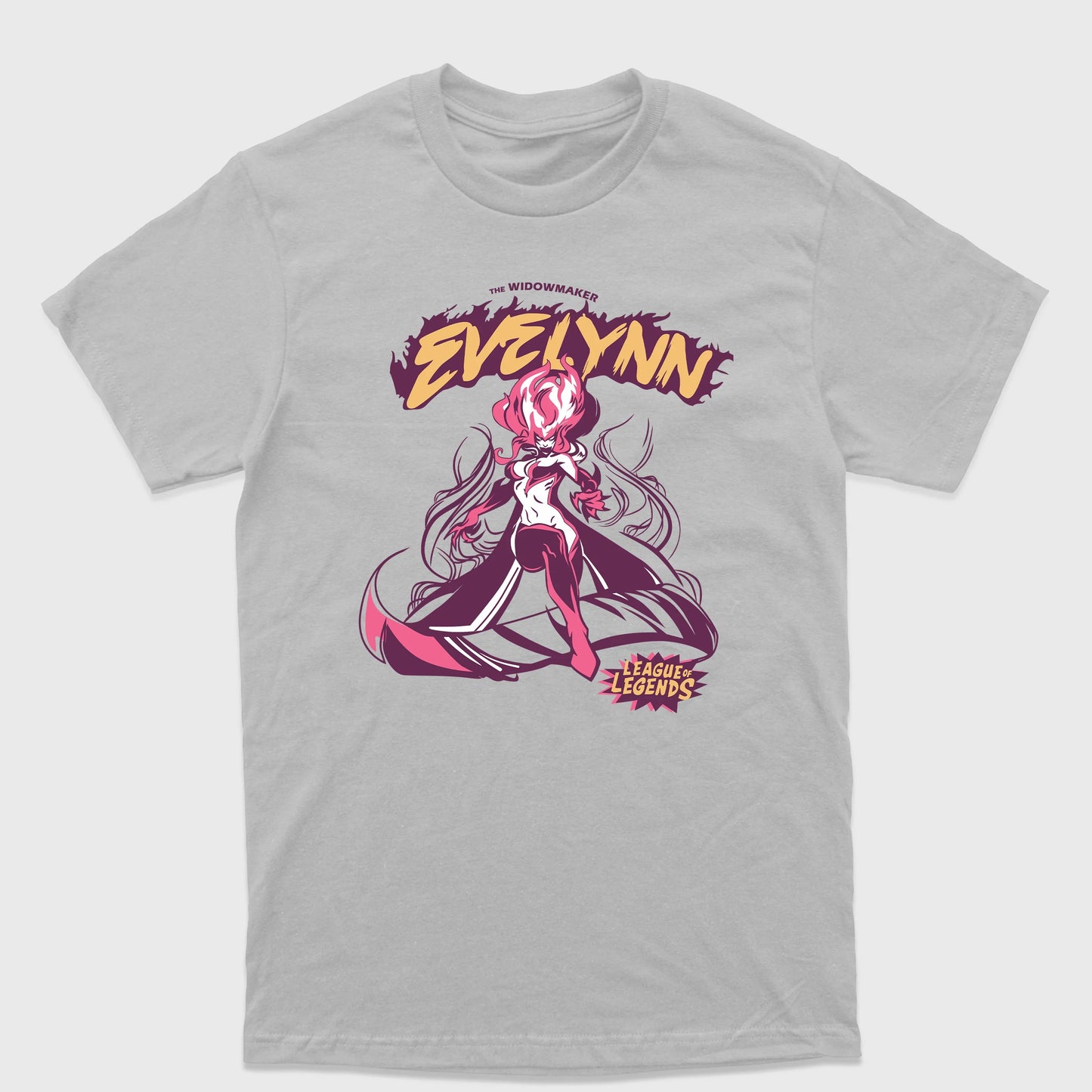 Camiseta Básica Evelynn League of Legends