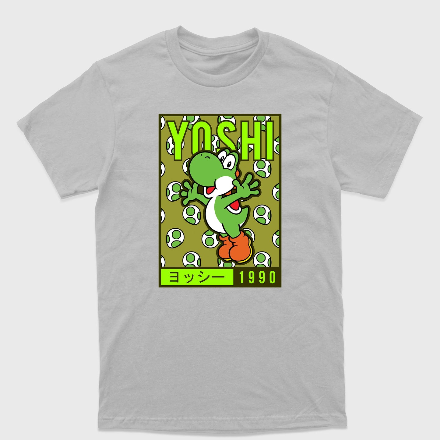 Camiseta Básica Yoshi Mario World