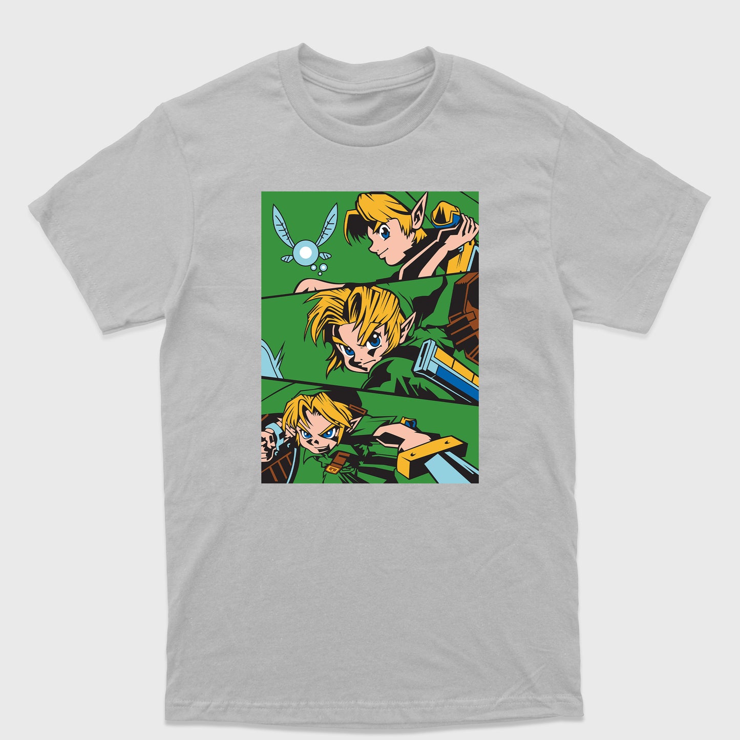 Camiseta Básica Link Faces Zelda