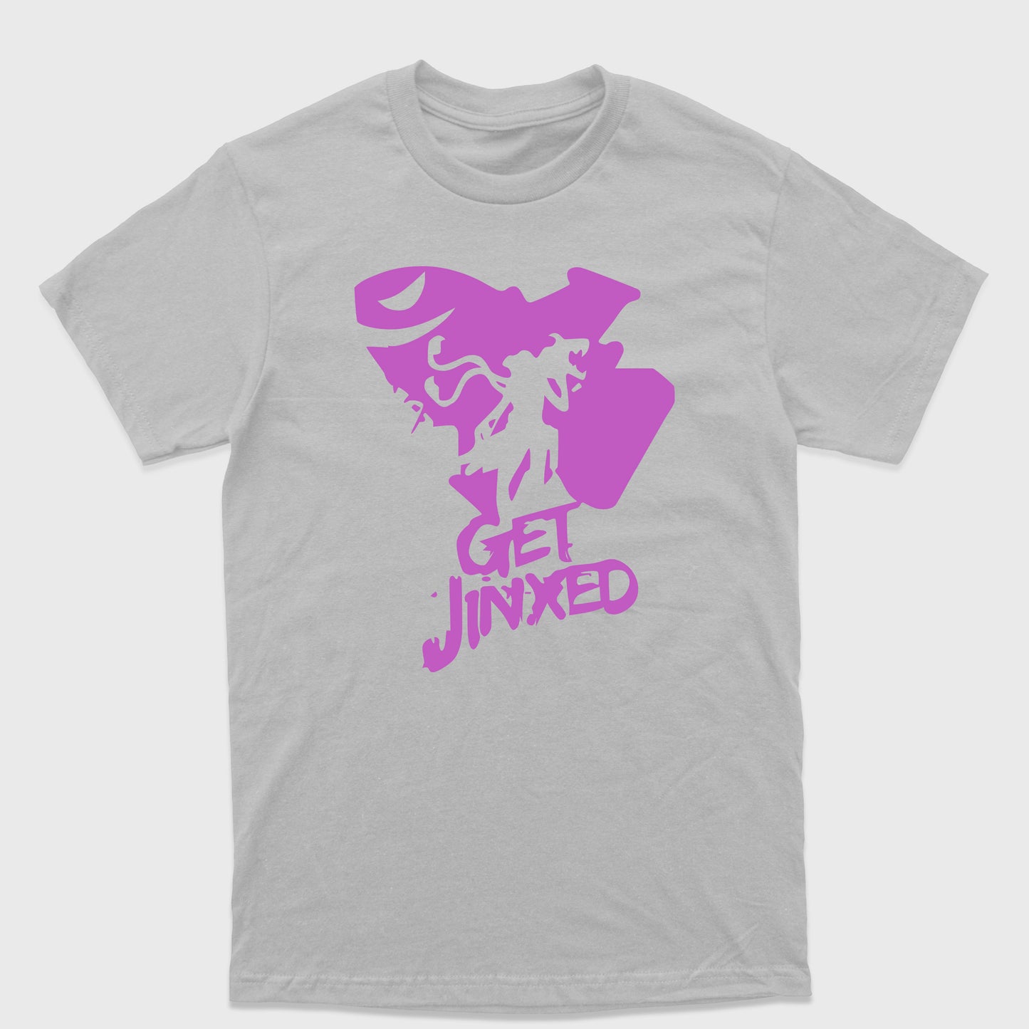 Camiseta Básica Get Jinxed Jinx League of Legends