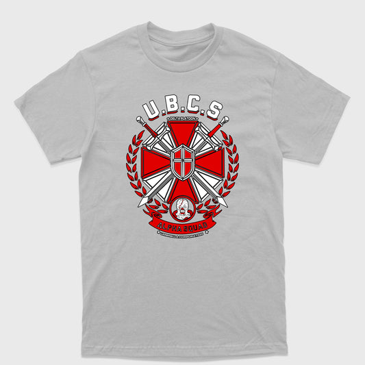 Camiseta Básica Umbrella Corporation UBCS Resident Evil