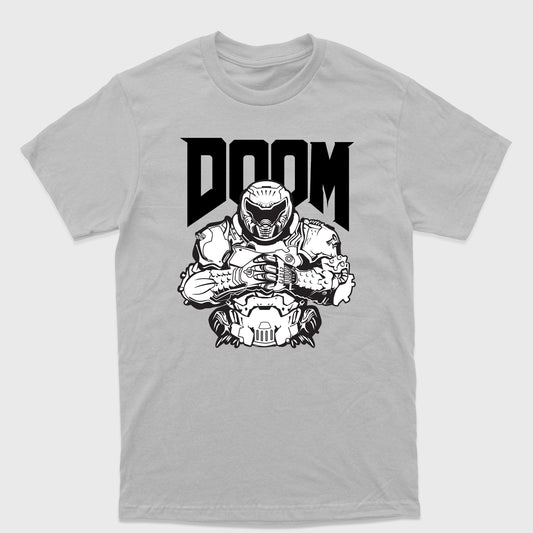 Camiseta Básica Doom Armor Soldier