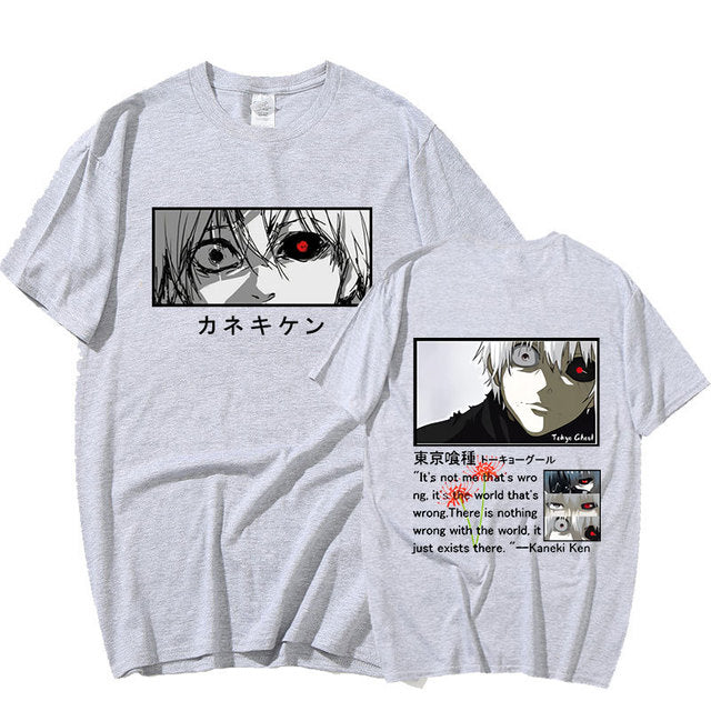 Camiseta Básica Kaneki Ken Tokyo Ghoul
