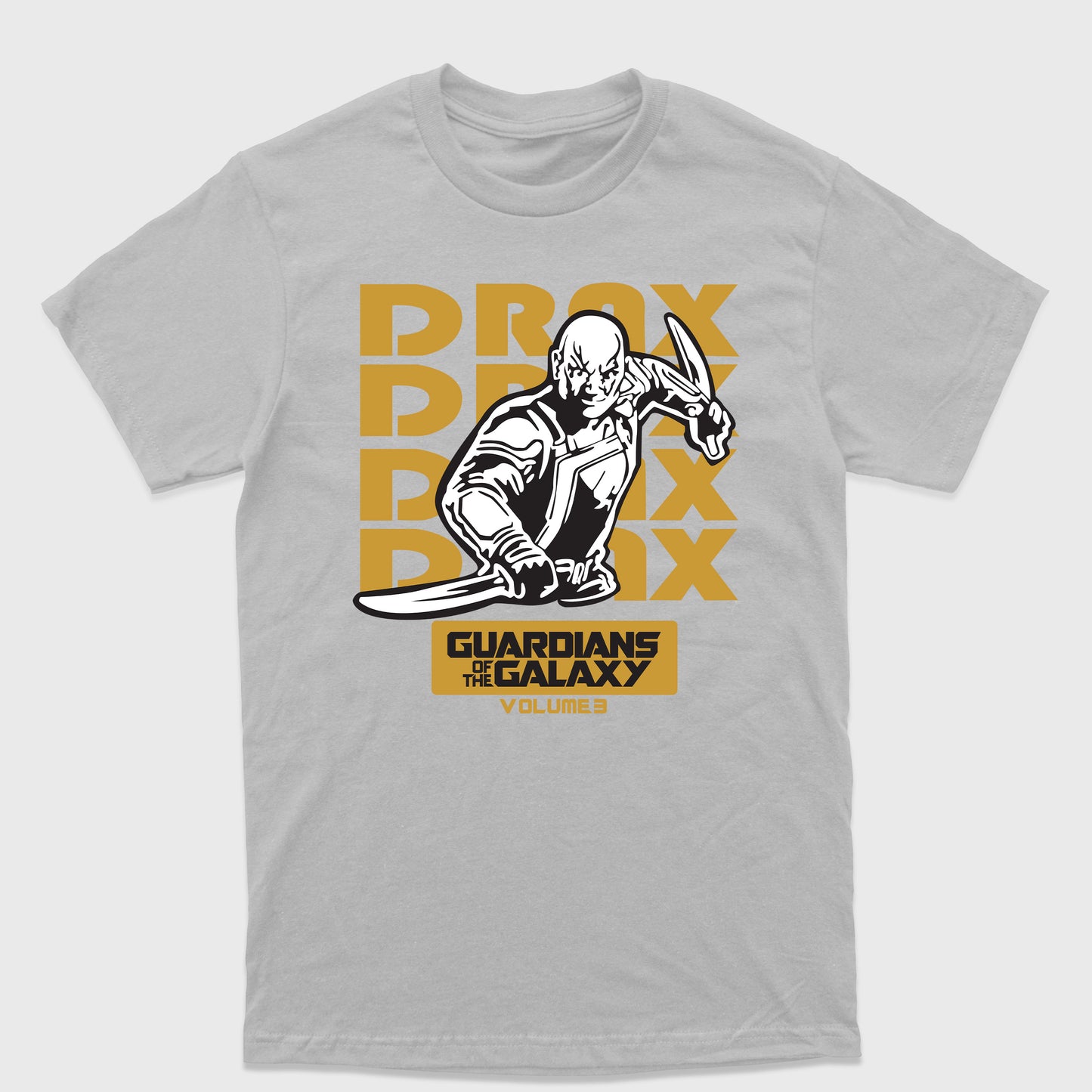 Camiseta Básica Guardiões da Galáxia Drax
