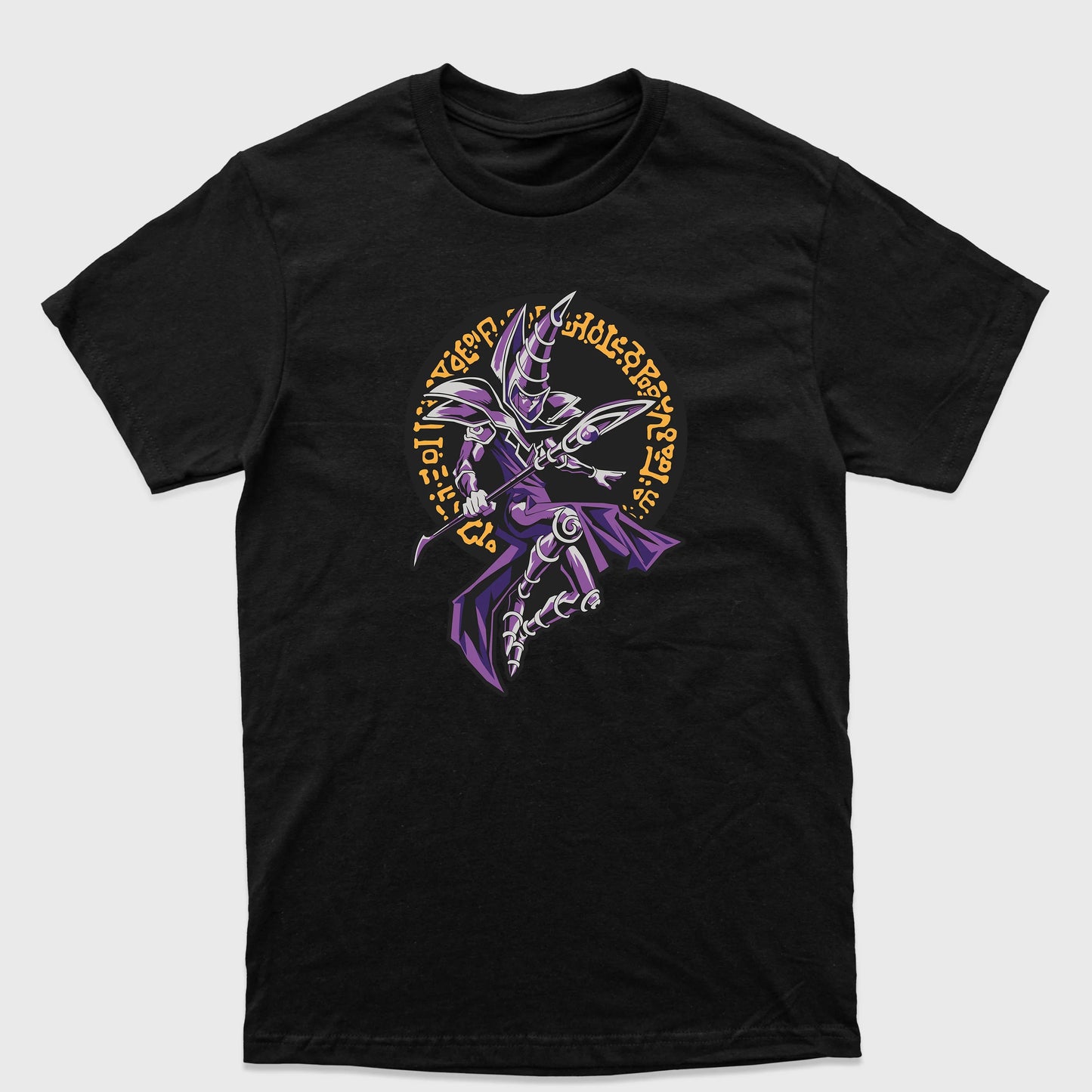 Camiseta Básica Mago Negro Yu-Gi-Oh!-preto