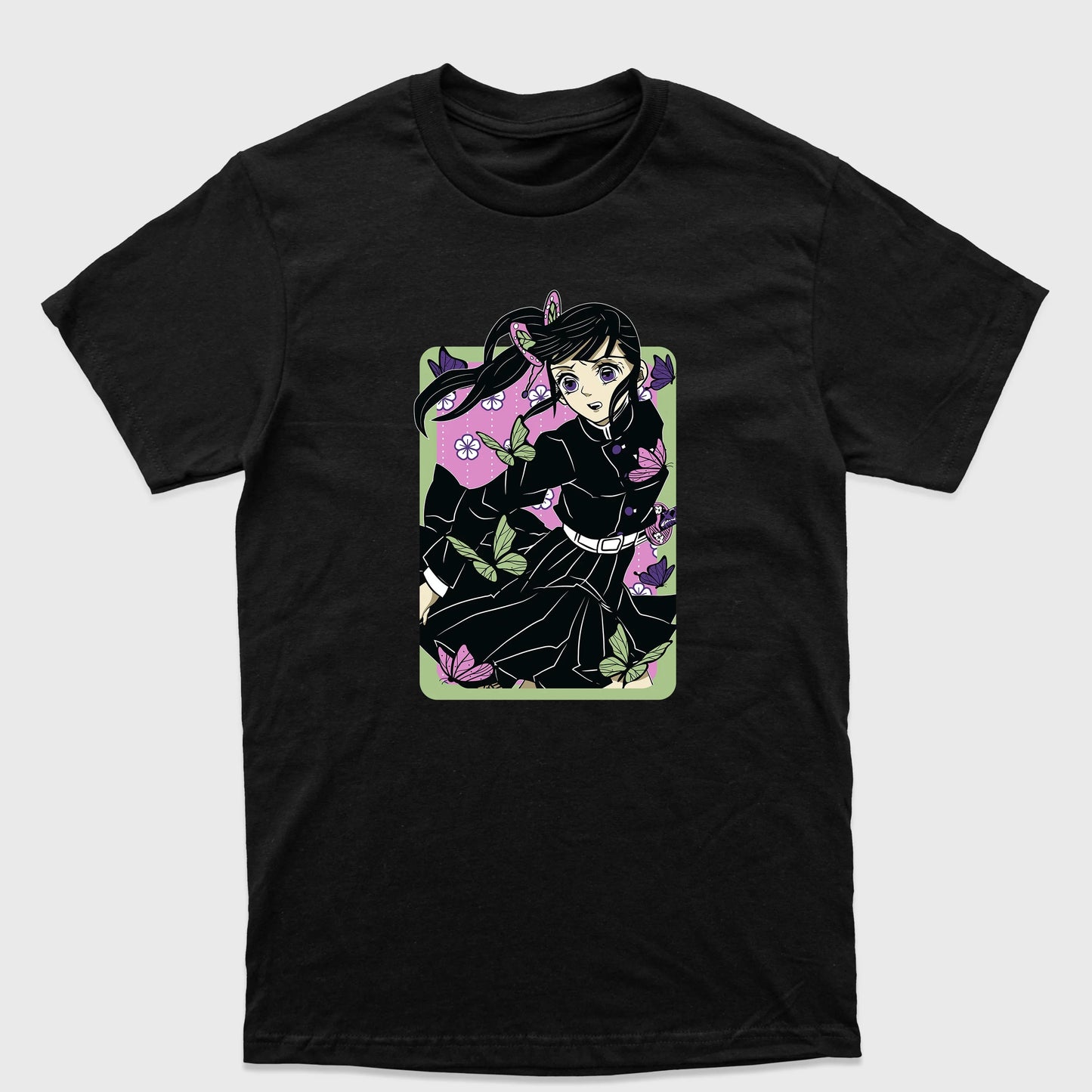Camiseta Básica Kanao Tsuyuri Demon Slayer