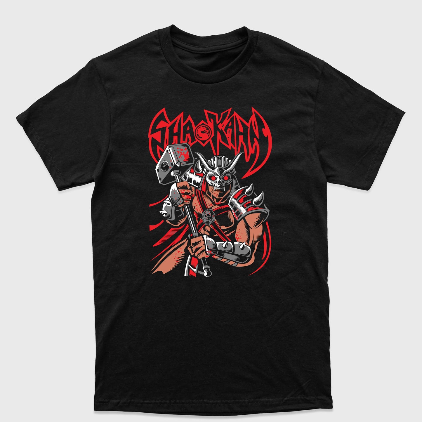 Camiseta Básica Shao Kan Mortal Kombat