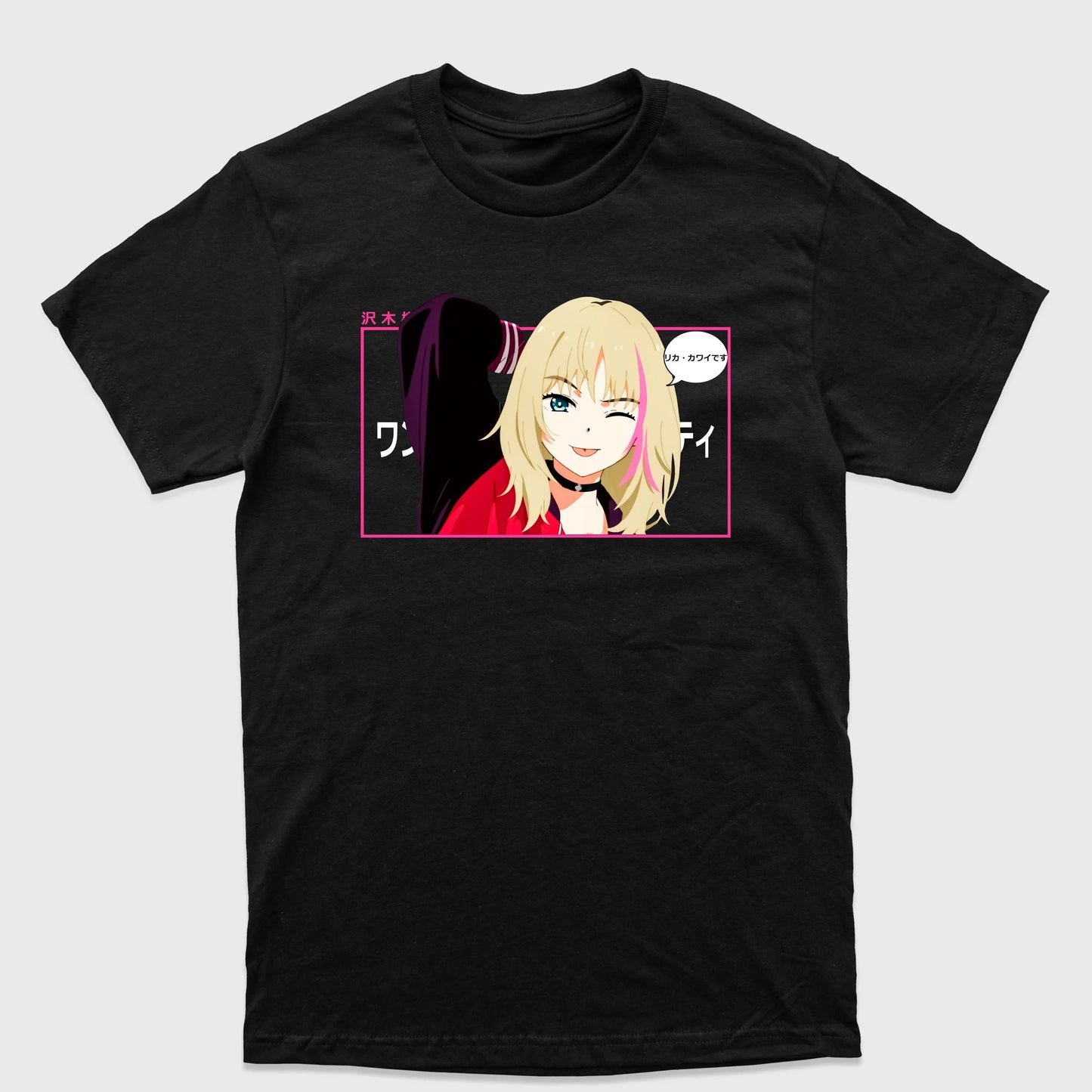 Camiseta Básica Wonder Egg Priority Rika