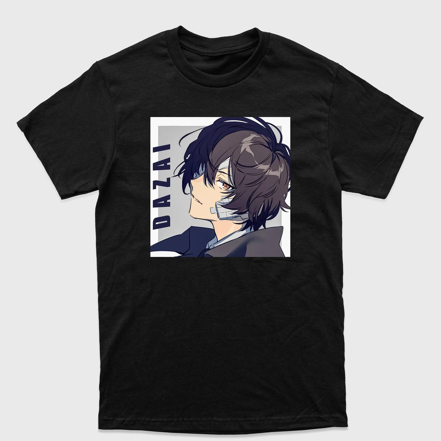Camiseta Básica Dazai Osamu Bungo S. Dogs-preto