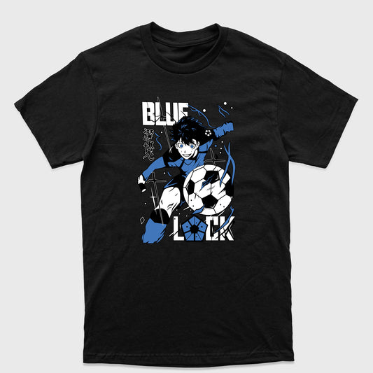 Camiseta Básica Isagi Yoichi Blue Lock