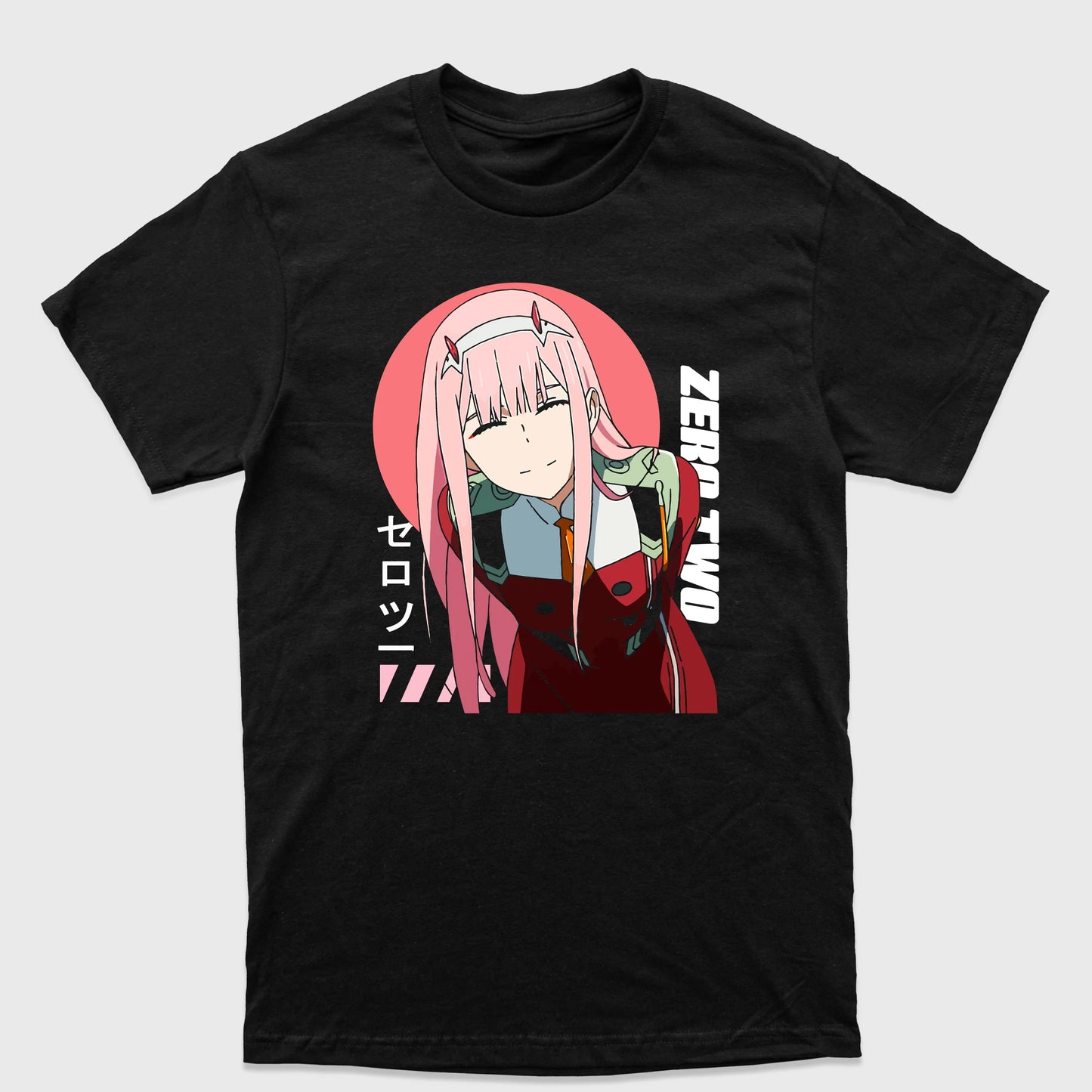 Camiseta Básica Darling The Franxx Zero Two