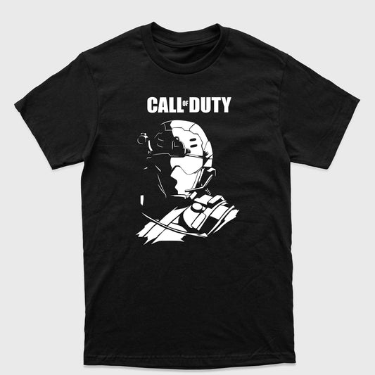 Camiseta Básica Call of Duty Soldier