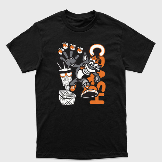 Camiseta Básica Crash Bandicoot Game