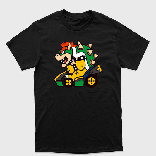 Camiseta Básica Mario Kart - Bowser