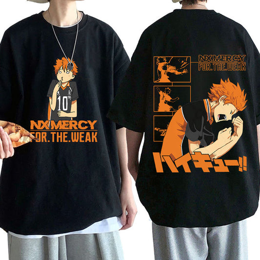 Camiseta Básica Hinata No Mercy Haikyuu