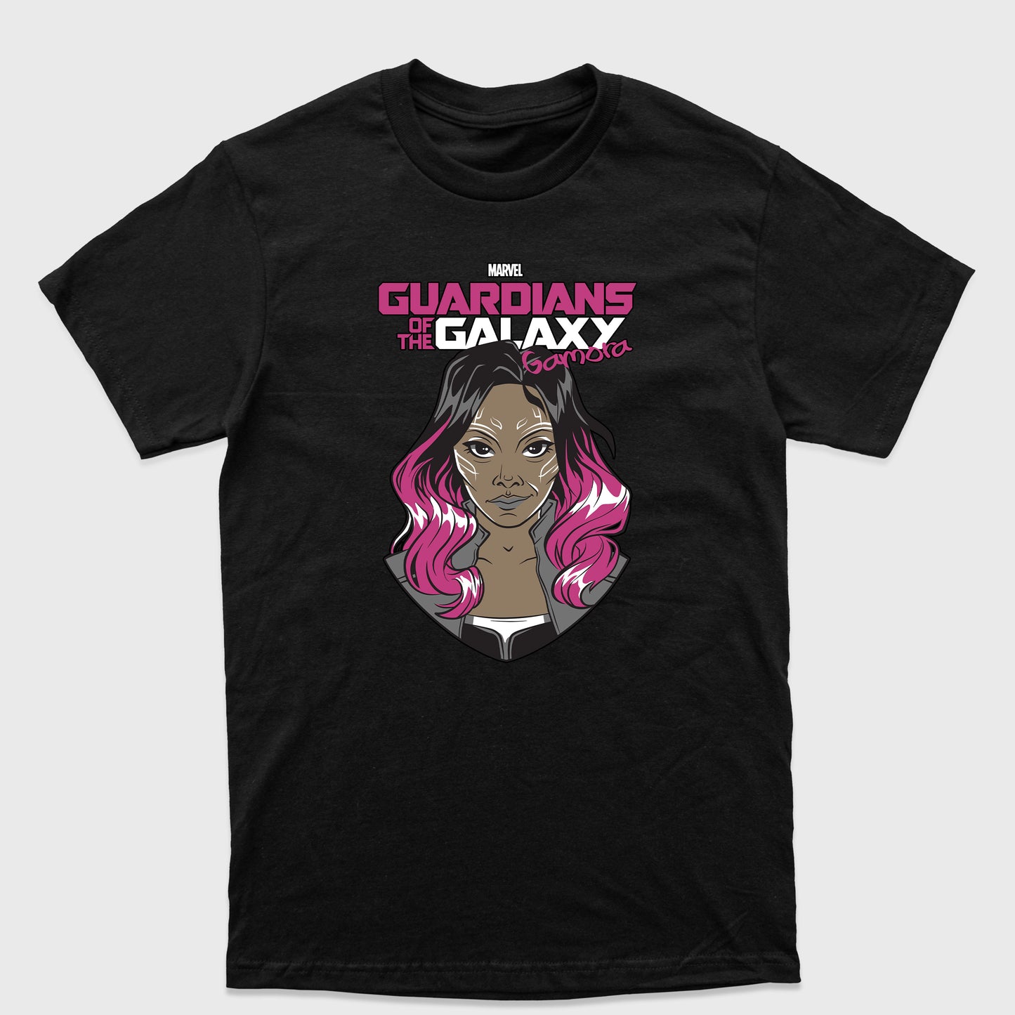 Camiseta Básica Gamora Guardiões da Galáxia