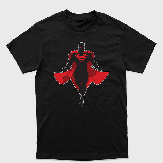Camiseta Básica Silhueta Superman