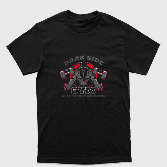 Camiseta Básica Dark Side Gym Darth Vader