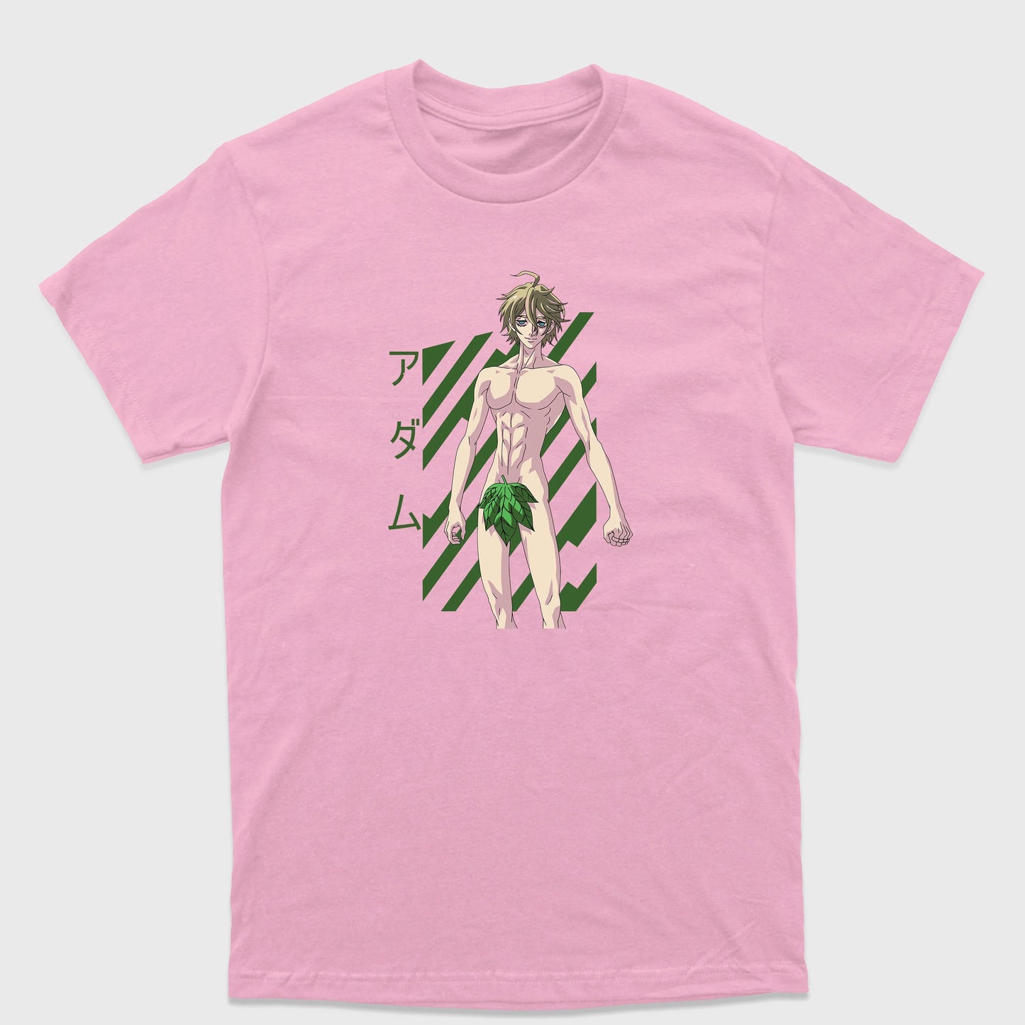 Camiseta Básica Adão Record of Ragnarok-rosa bebe