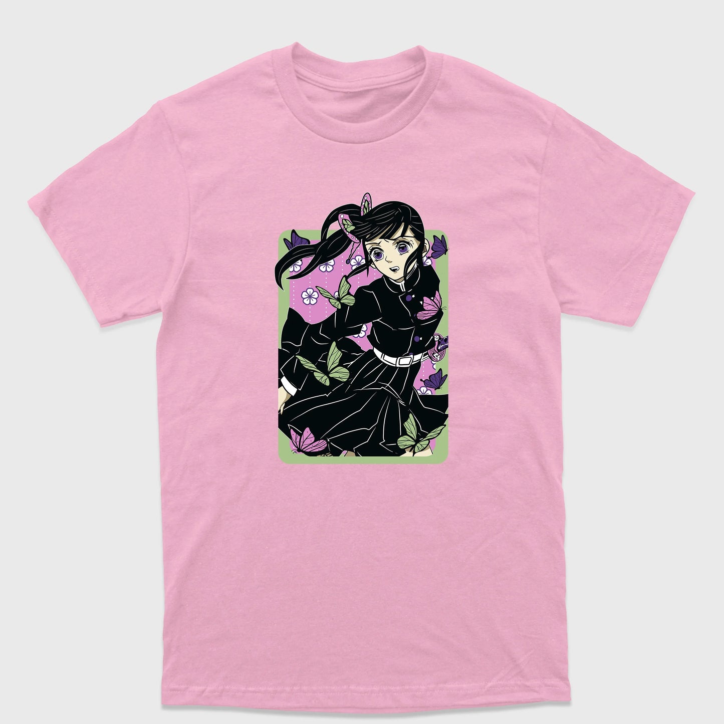 Camiseta Básica Kanao Tsuyuri Demon Slayer